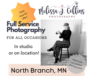 MJCollins Photography studio in North Branch, MN