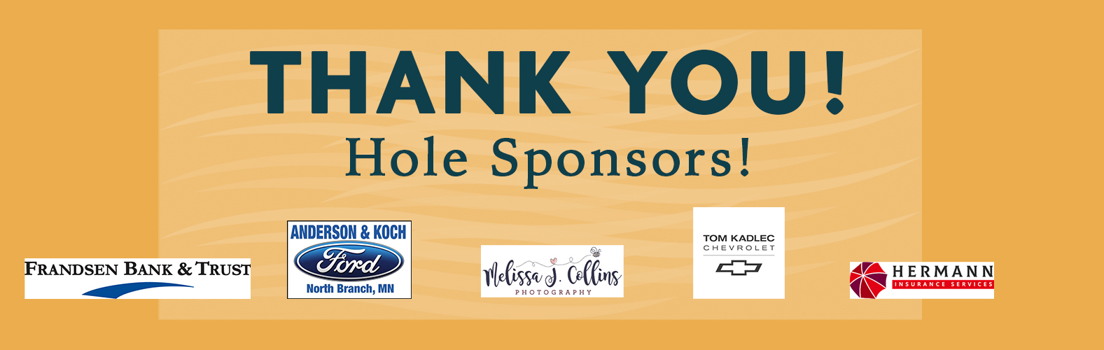 Hole Sponsors<br />
